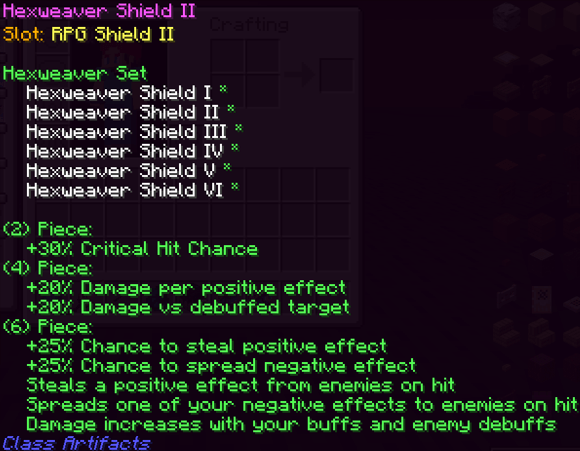 Epic RPG: Class Artifacts - class-artifacts-1.2.2 - Minecraft Mods ...