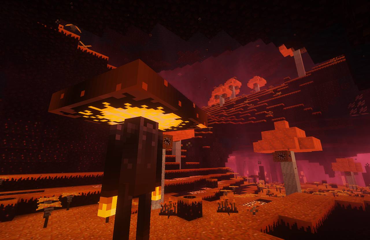 Thumbnail magma mushroom fields. mob: magma mushroom