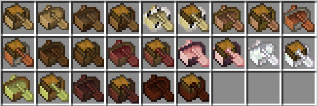 Items have new textures