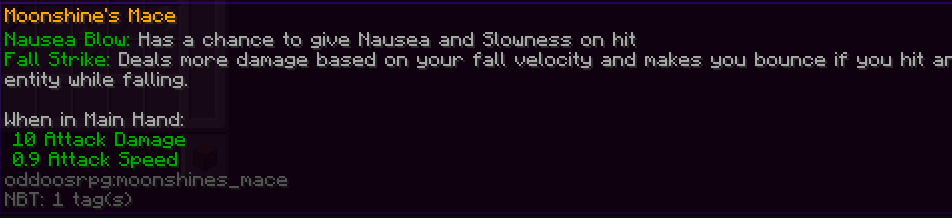 Thumbnail Obtainable by killing Moonshine