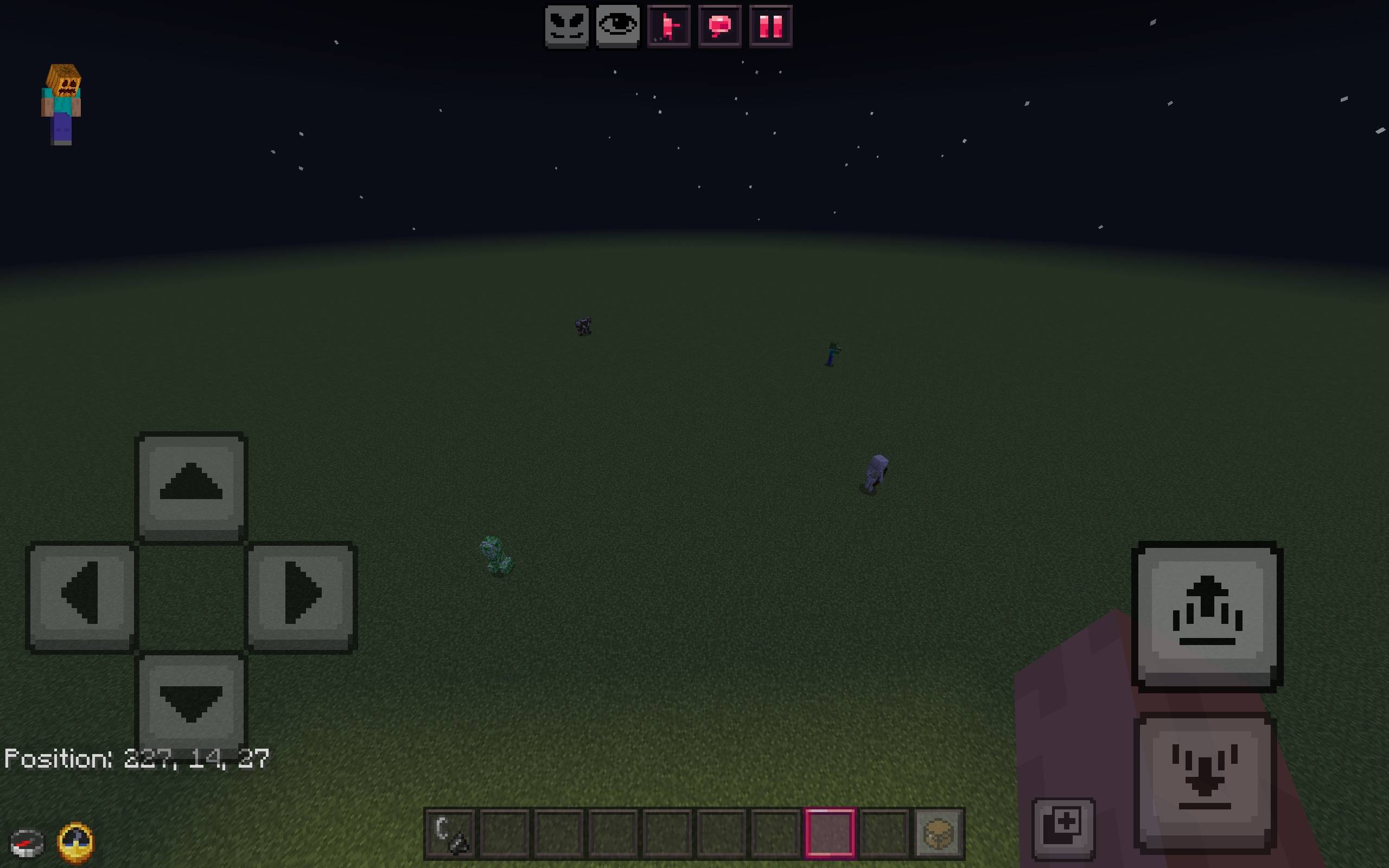 No pumpkin blur+ low fire - Minecraft Bedrock Texture Packs - CurseForge