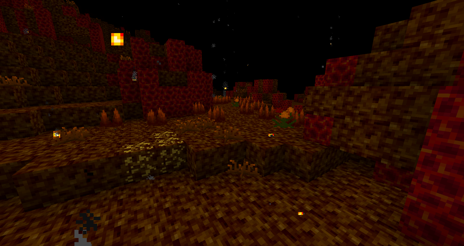 Thumbnail Biome with ores, spikes and flora of the Dark Dimension