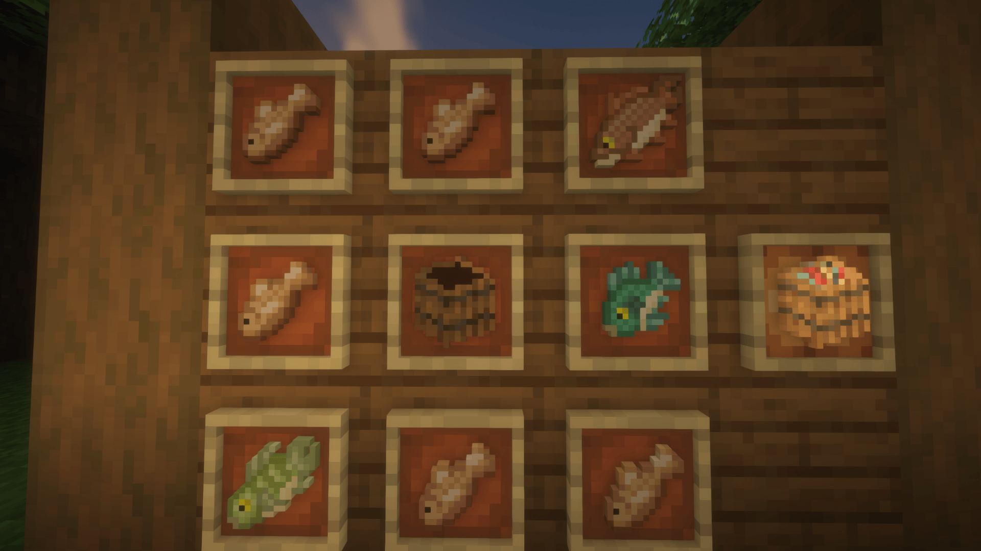 Thumbnail Can be crafted with any combination of Fish