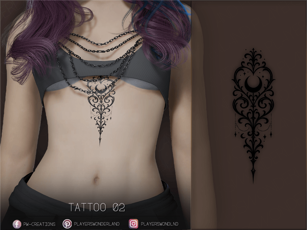Floral Tattoo N2