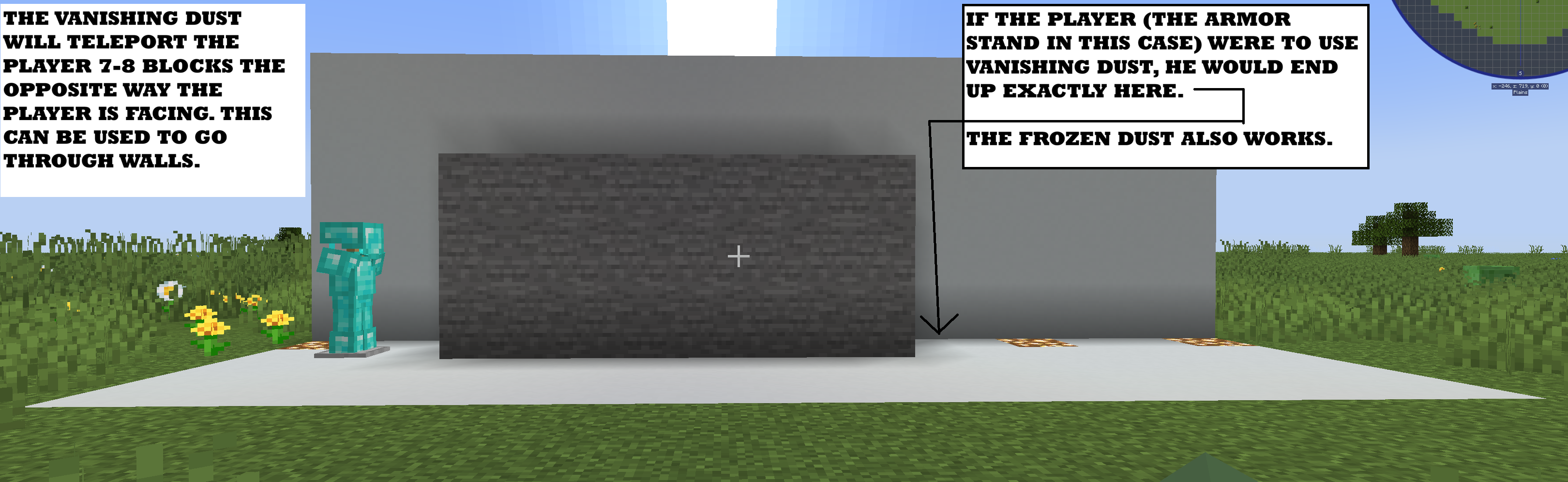 Thumbnail This is a visual guide on how the vanishing dust works, sadly, due to me not paying enough attention to the file i upload, the file with the updated modpack will be TaggsUnturnCraftV2 and above