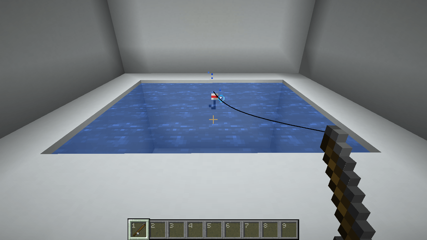 Thumbnail Example of the fishing line with vanilla's version of item.