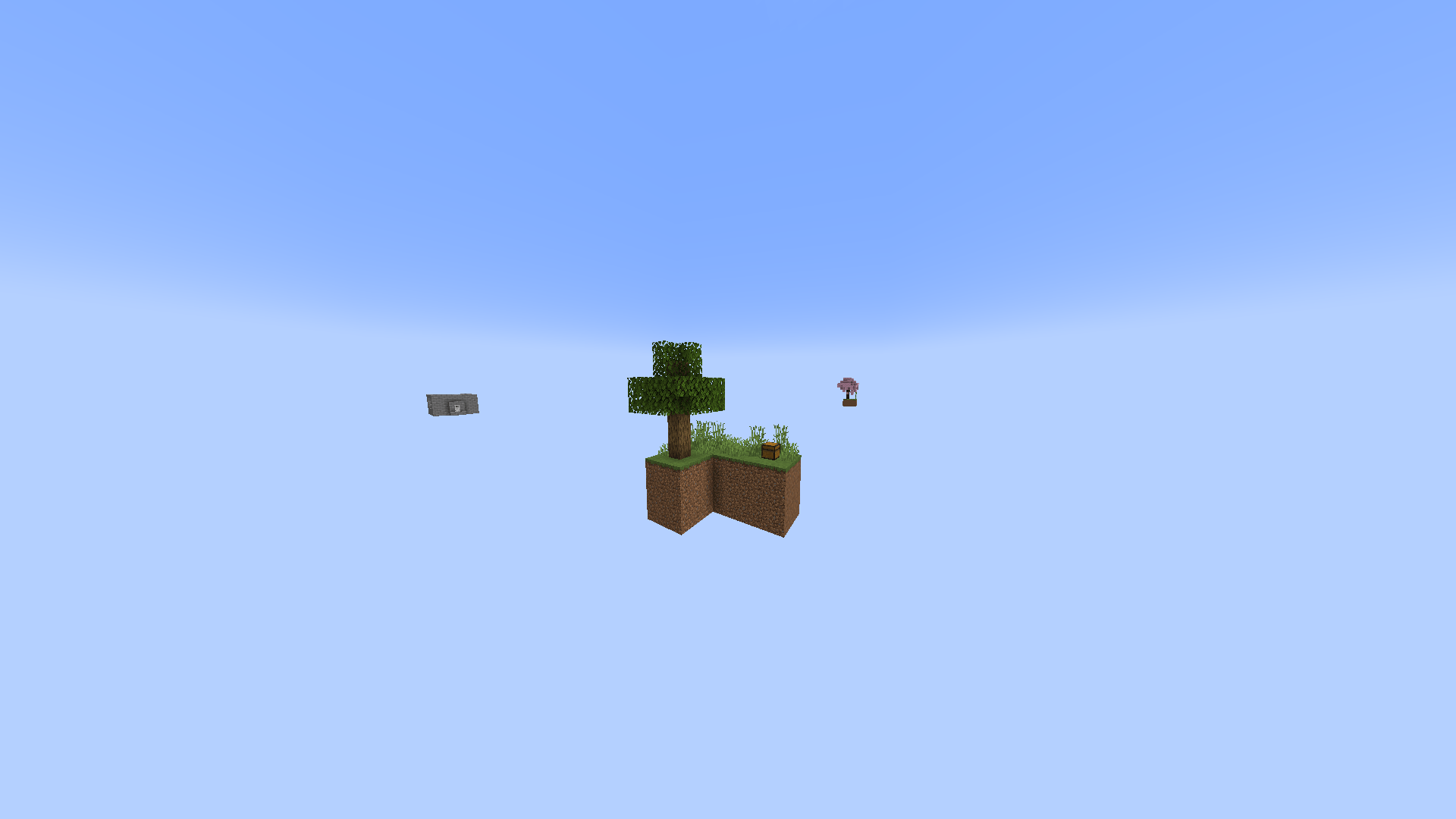 this is skyblock 1st island where you will spawn, and it start