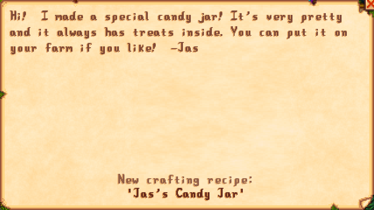 [CP] Jas’s Candy Jar