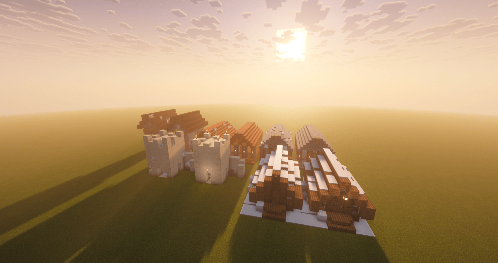 New Structures! (Shader is "Complementary Reimagined.")