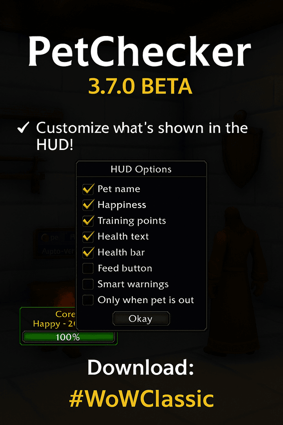 3.7.0 BETA HUD Options