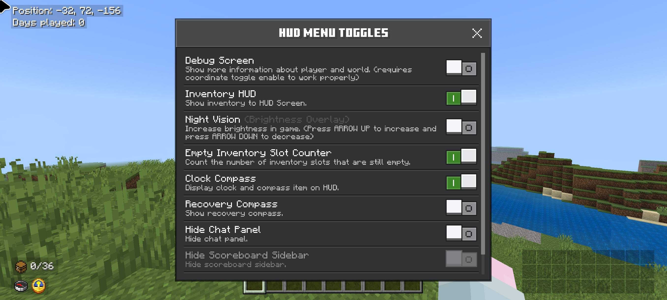 Uigeacht Minecraft Uisce Amethyst UI Pack V2.0.4 Minecraft Bedrock
