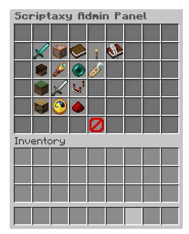 Main Admin management GUI