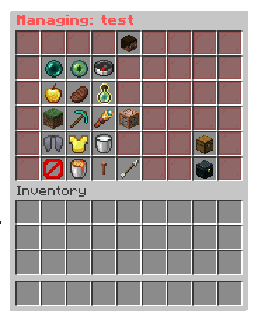 Easy and advanced user management GUI