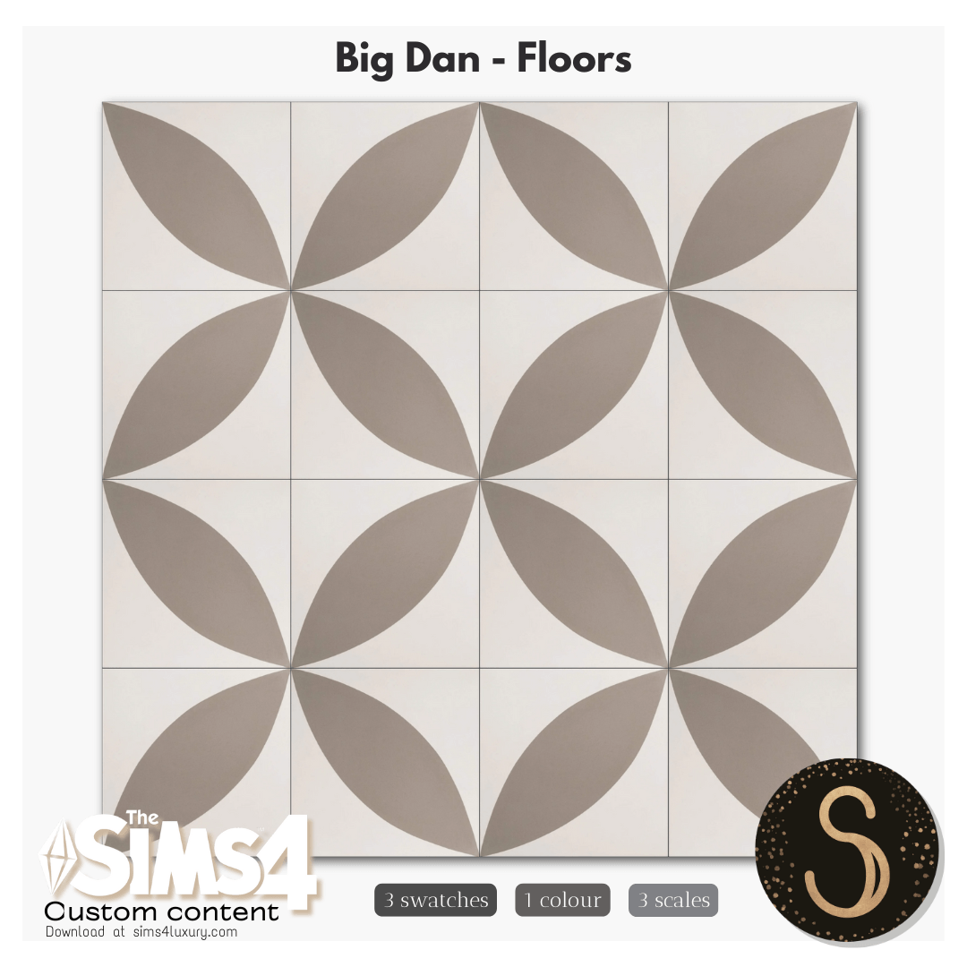 Sims4Luxury - Big Dan - Floors