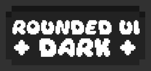 Rounded UI | Dark - Gallery - Minecraft Bedrock Texture Packs - CurseForge