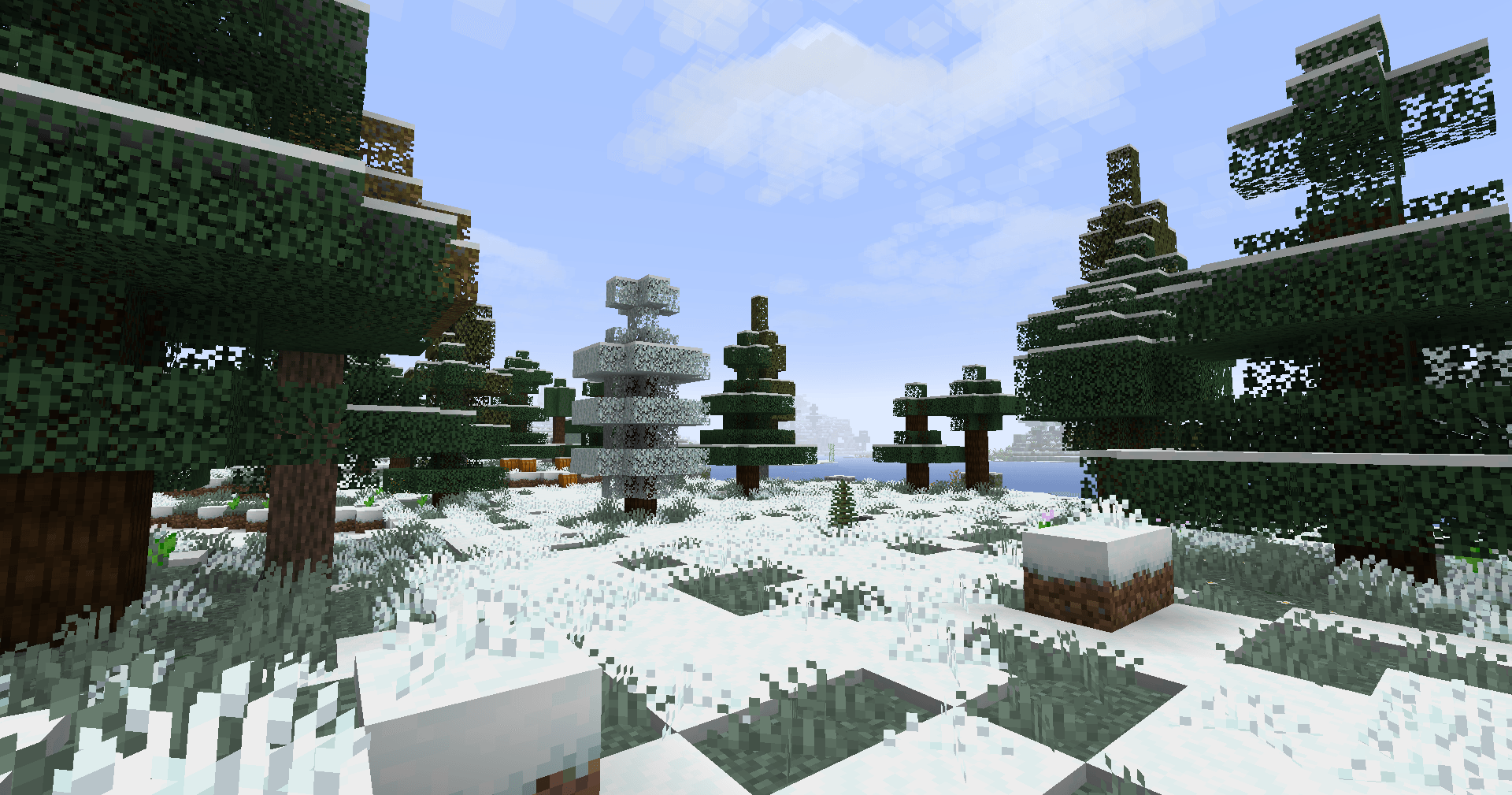 Yet again showing my Spruce Remake (i just wanted to see it in the colder biomes)