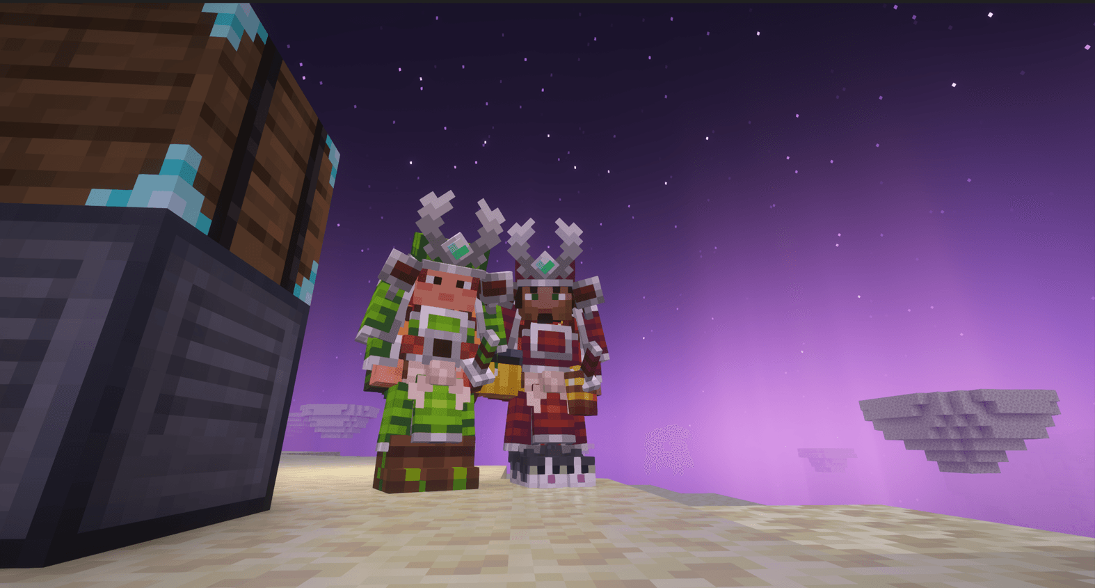 Exploring the minecraft universe