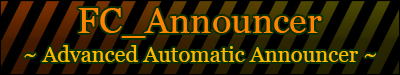 <p>FC_Announcer banner</p>