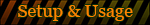 <p>Usage & Contact</p>
