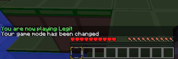 <p>When you type /legit this is what the plugin tells you.</p>