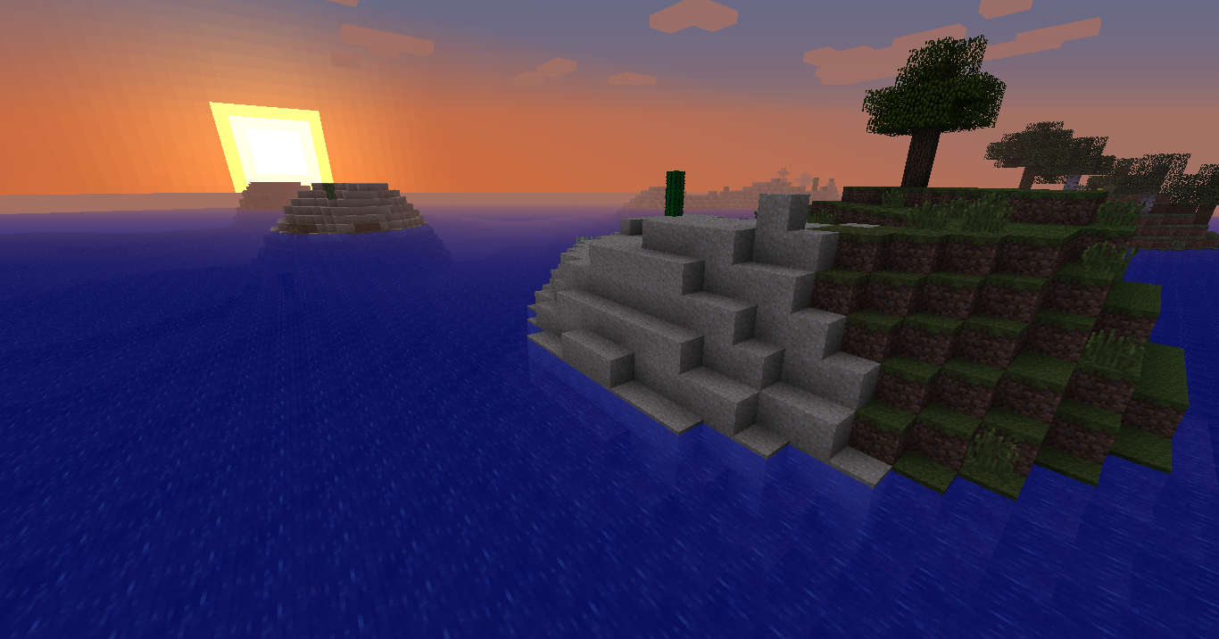 Desert Islands Sunset