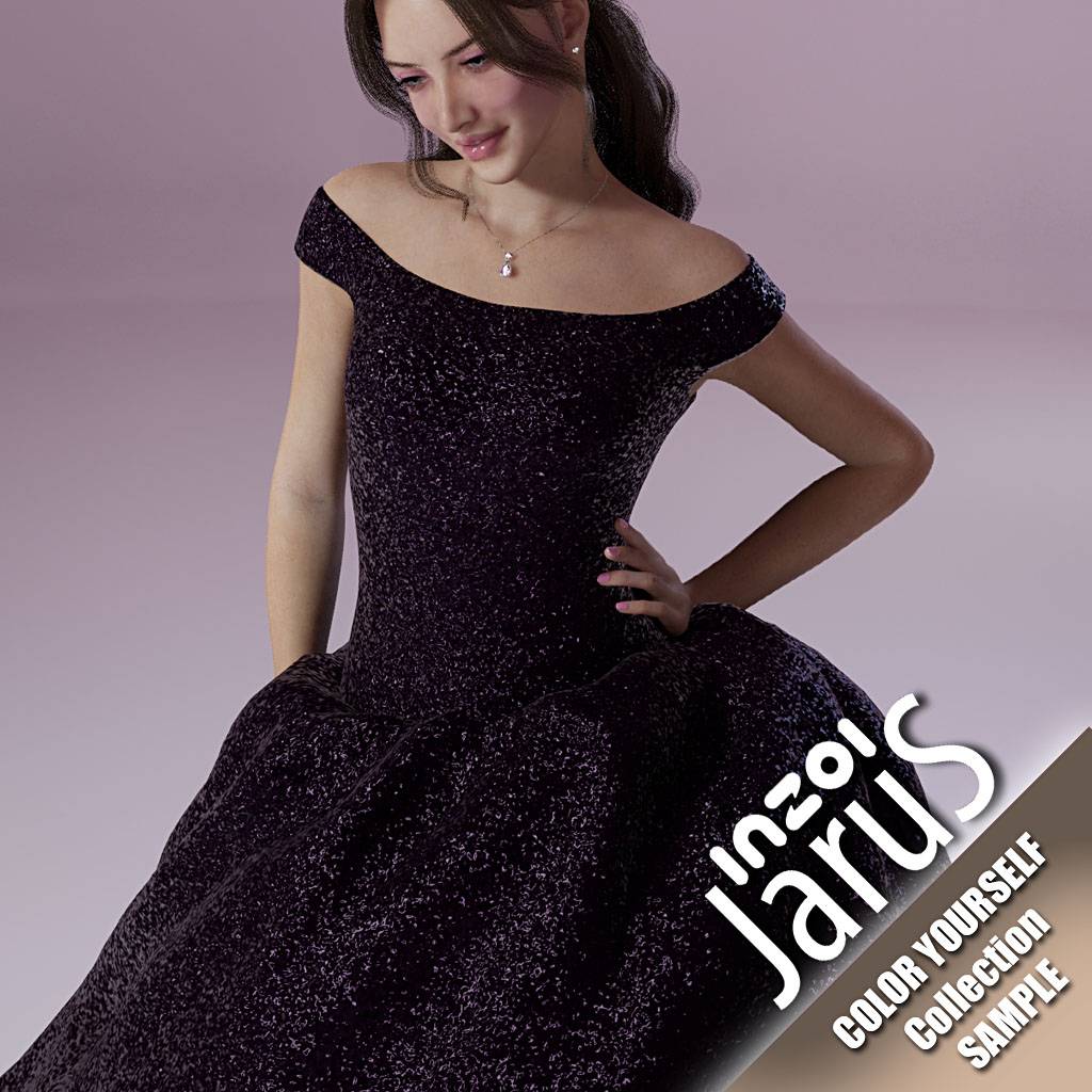 Gown Dress 12 - inZOI Create a Zoi - CurseForge