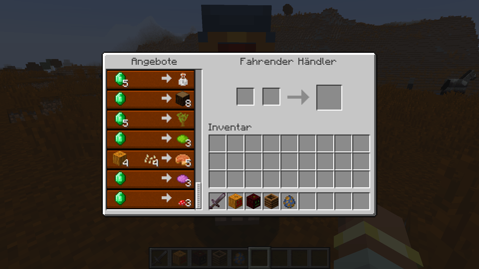Thumbnail new trades for wandering tradersnew trades for wandering traders