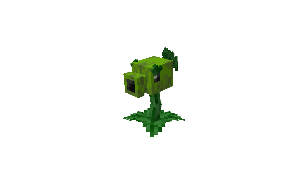 Simple Peashooter (PVZ) - Minecraft Mods - CurseForge