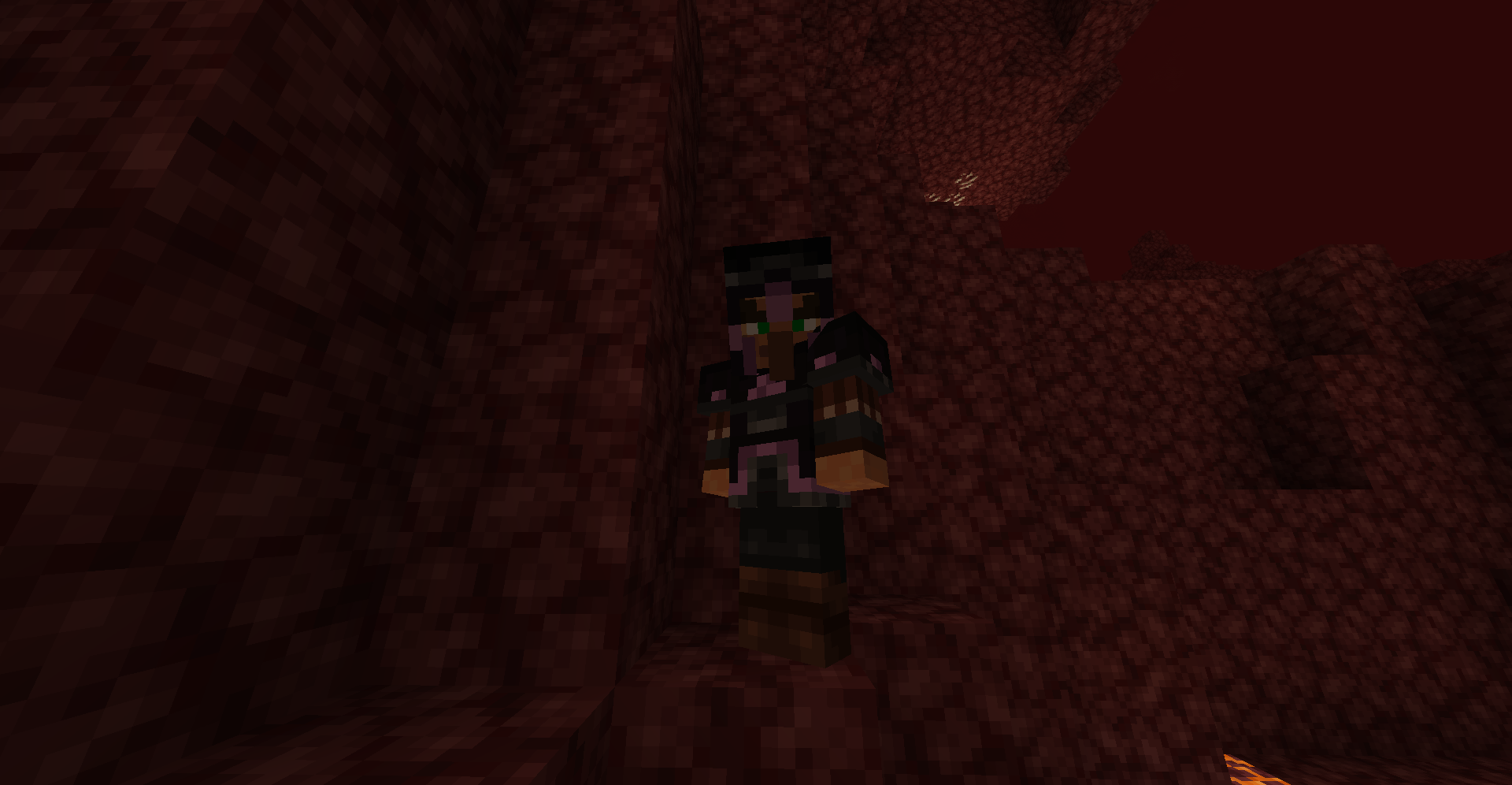Thumbnail The warrior villagers have been lost in the nether for quite a long time since all the nether portals around the world closed on them... You can hire them with Prideium shards to protect you, just don't accidentally hit them. Try giving them diamonds too!