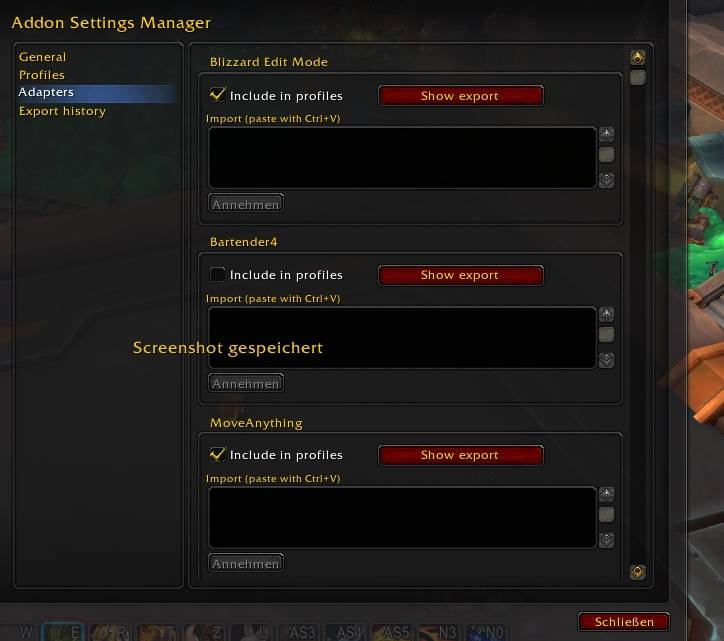 Addon Settings Manager - World of Warcraft Addons - CurseForge