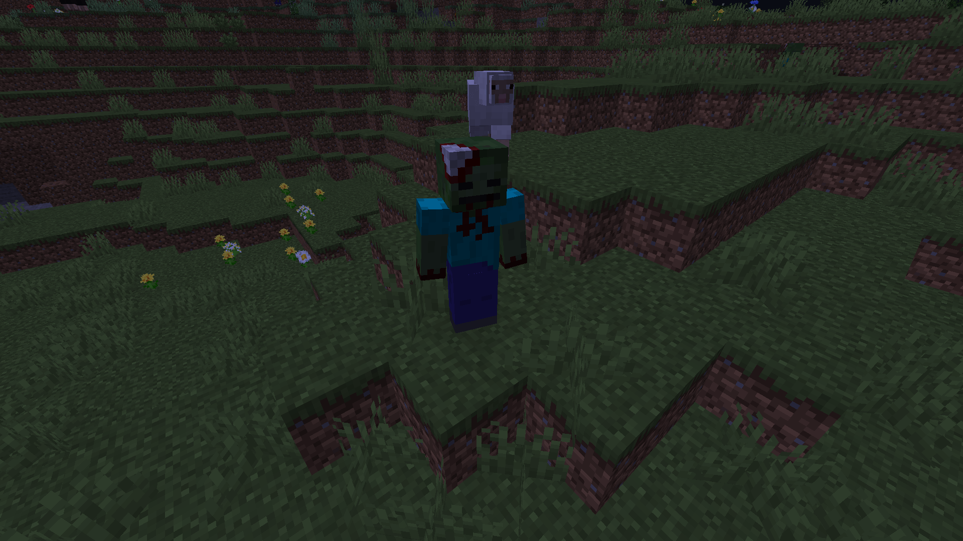 bloody zombie