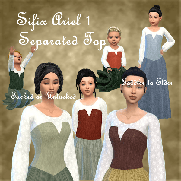Toddlers to elders - tucked or untucked