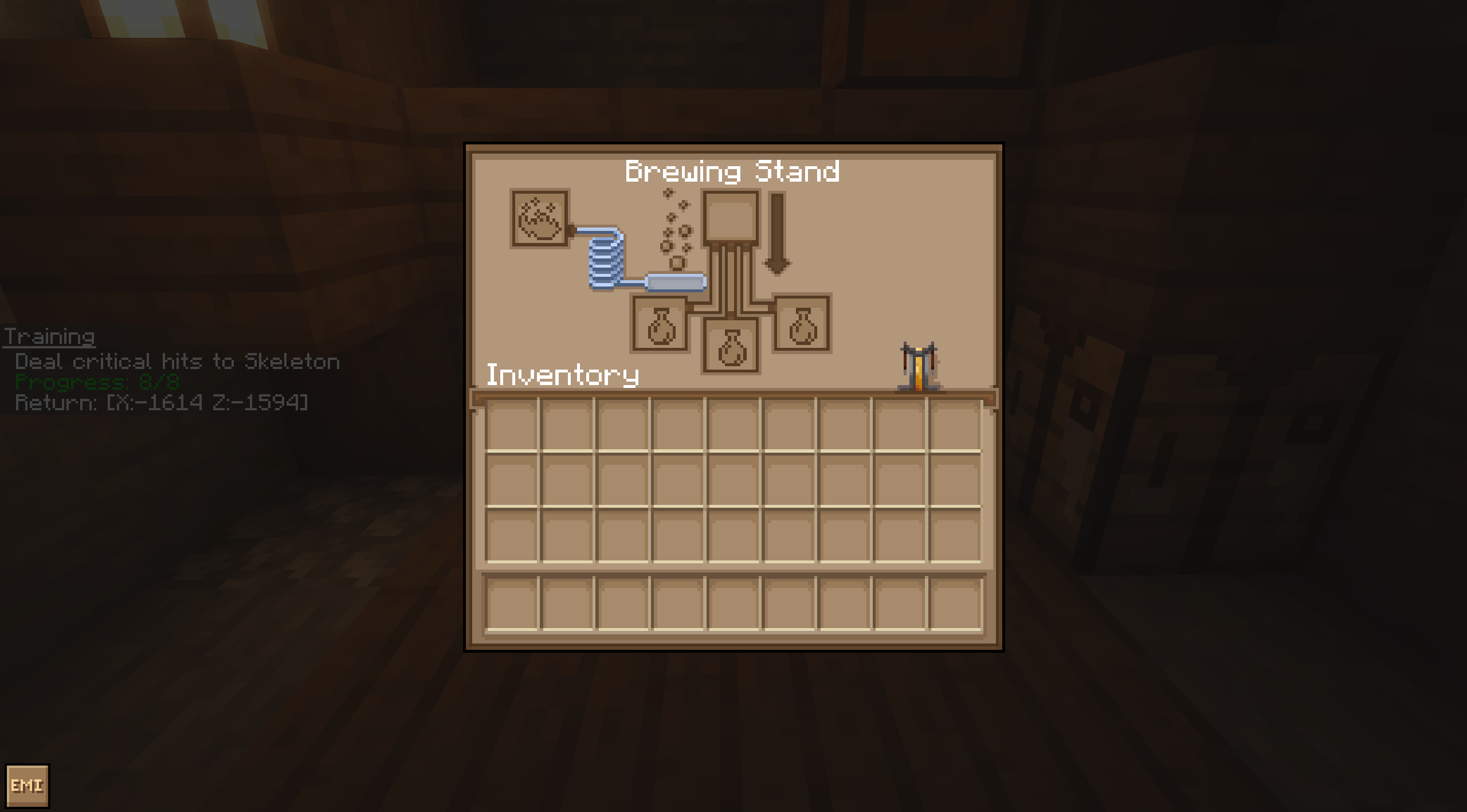 brewing stand example "Overhaul" Update 1.7.7