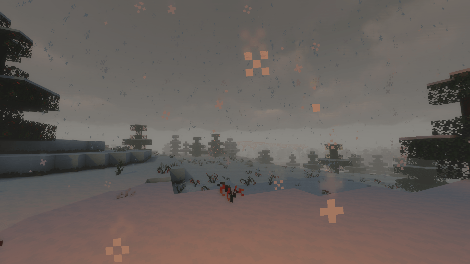 Snow!!!! (Sildur's Vibrant Shaders v.151 High-MB)