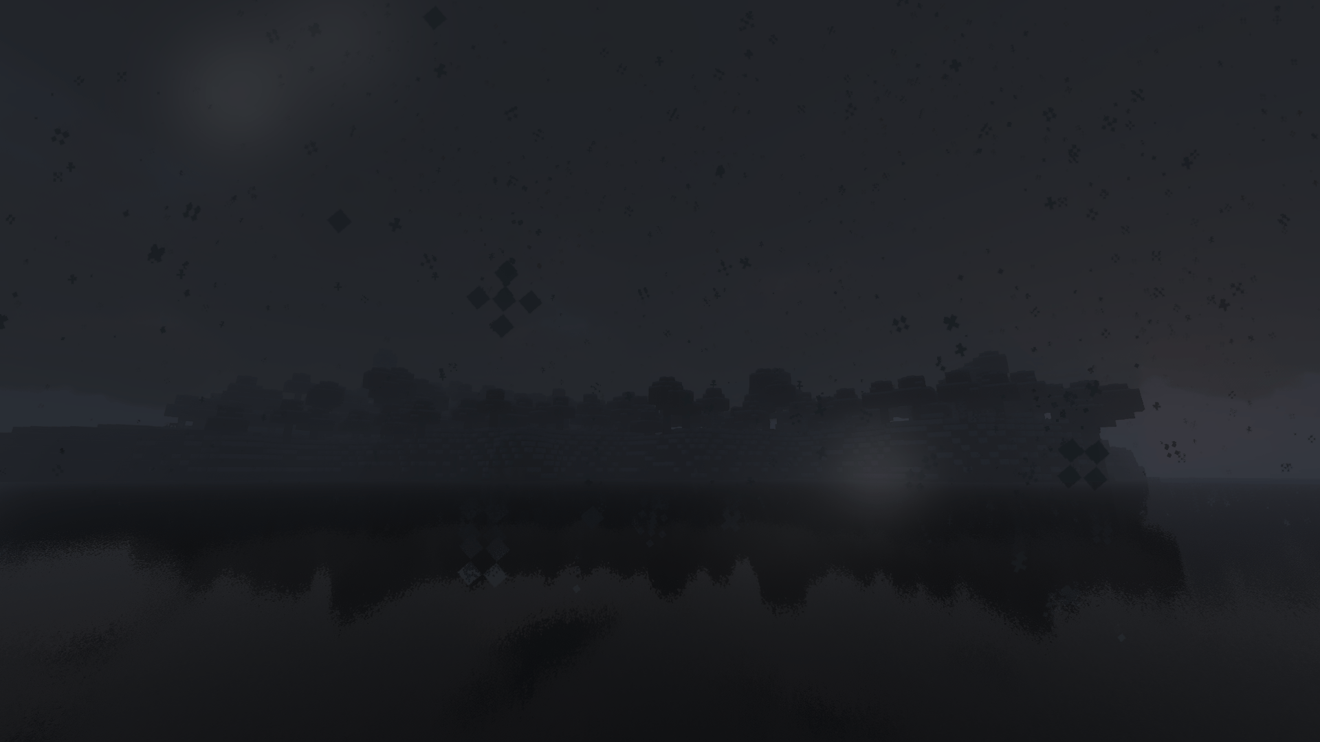 Snow at Night (Sildur's Vibrant Shaders v.151 High-MB)
