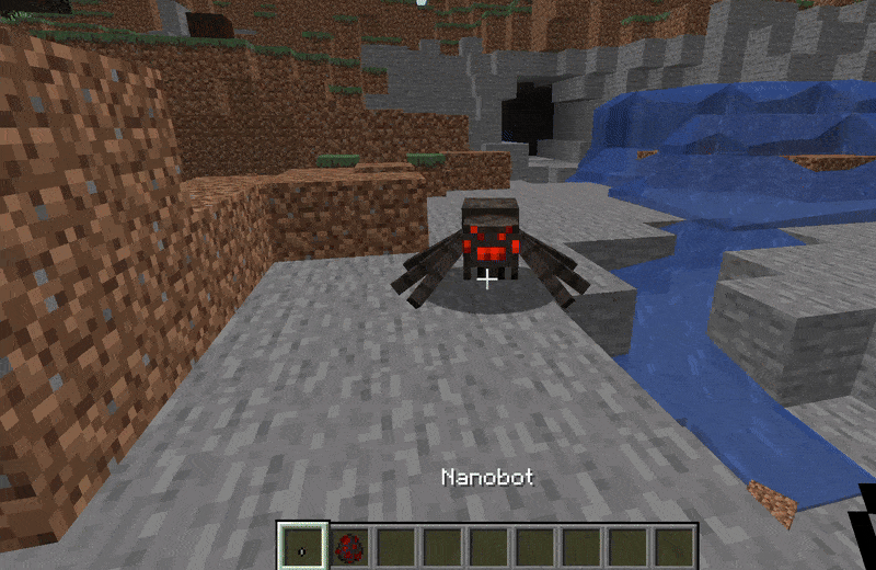 The spawn of the Armoured Spider boss