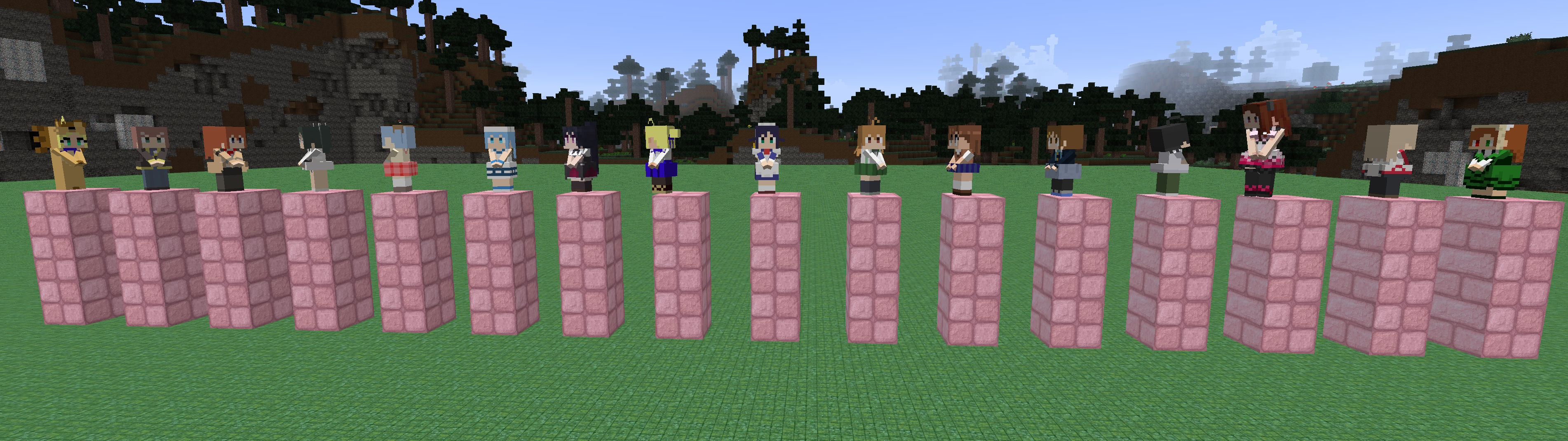 Various Models and Textures from Animes