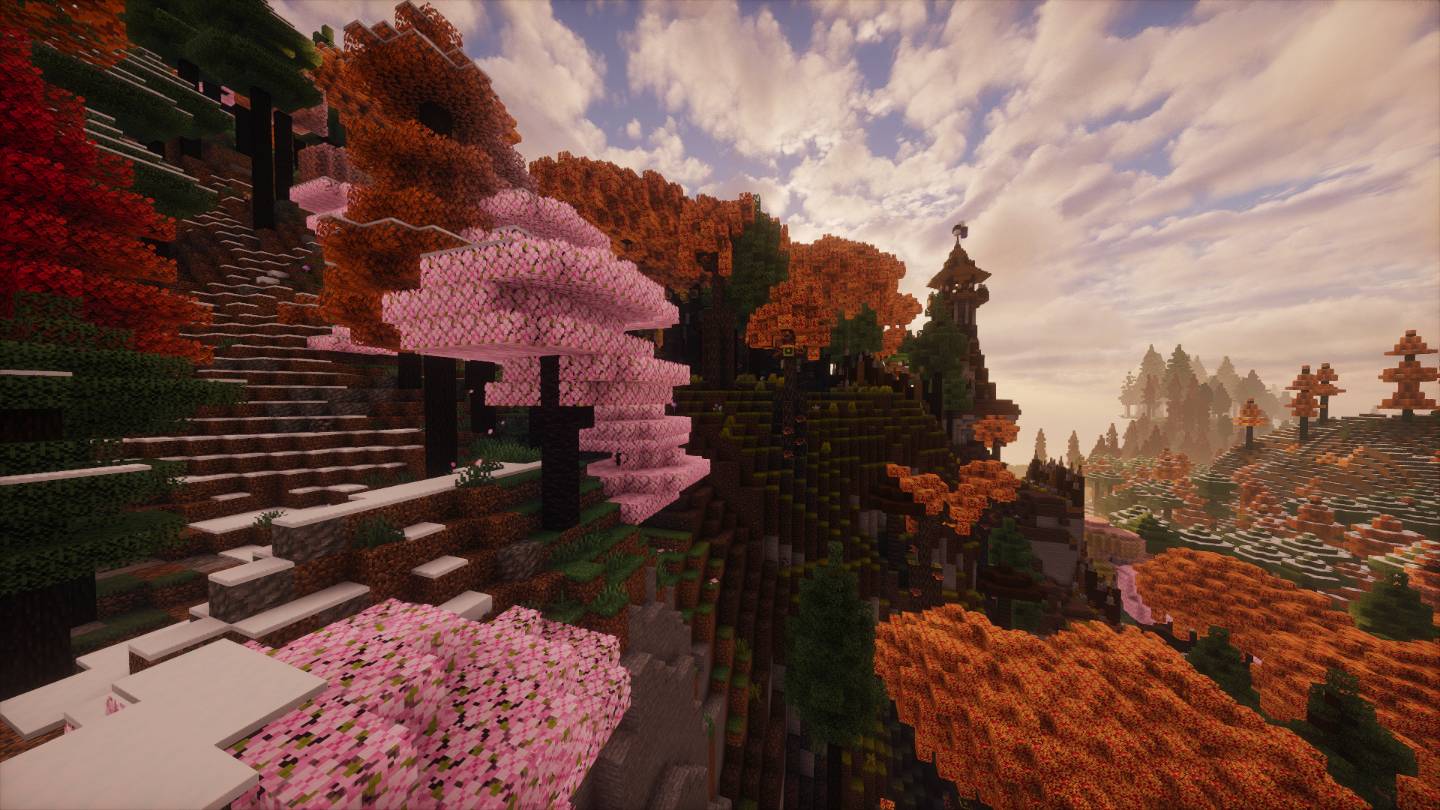 Tower in Cherry Grove and Witch Forest