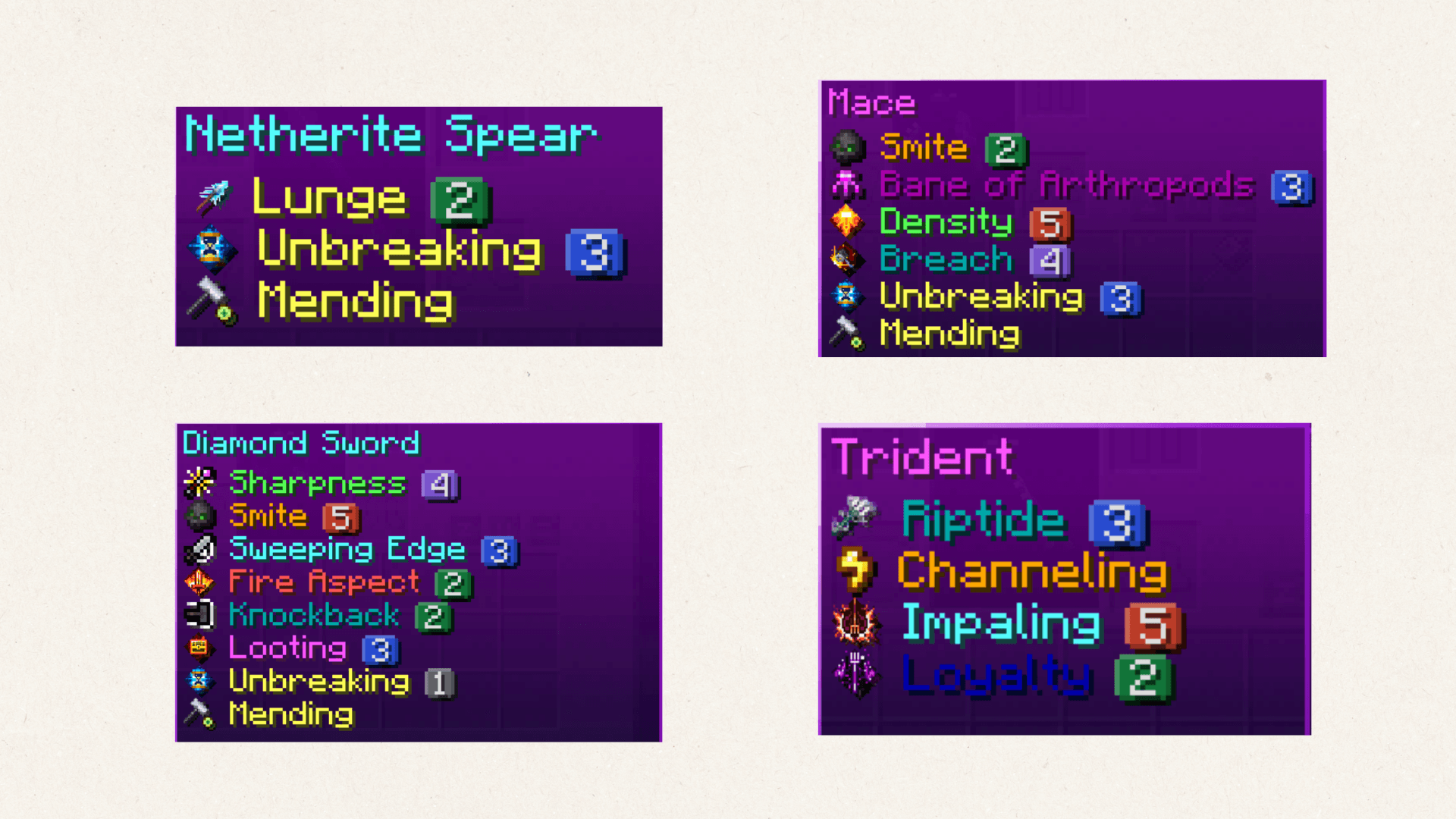 Enchant Icons Reforged - Minecraft Resource Packs - CurseForge