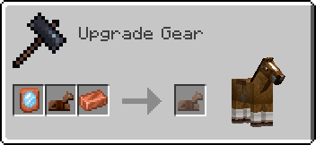 Invisible horse armor upgrade