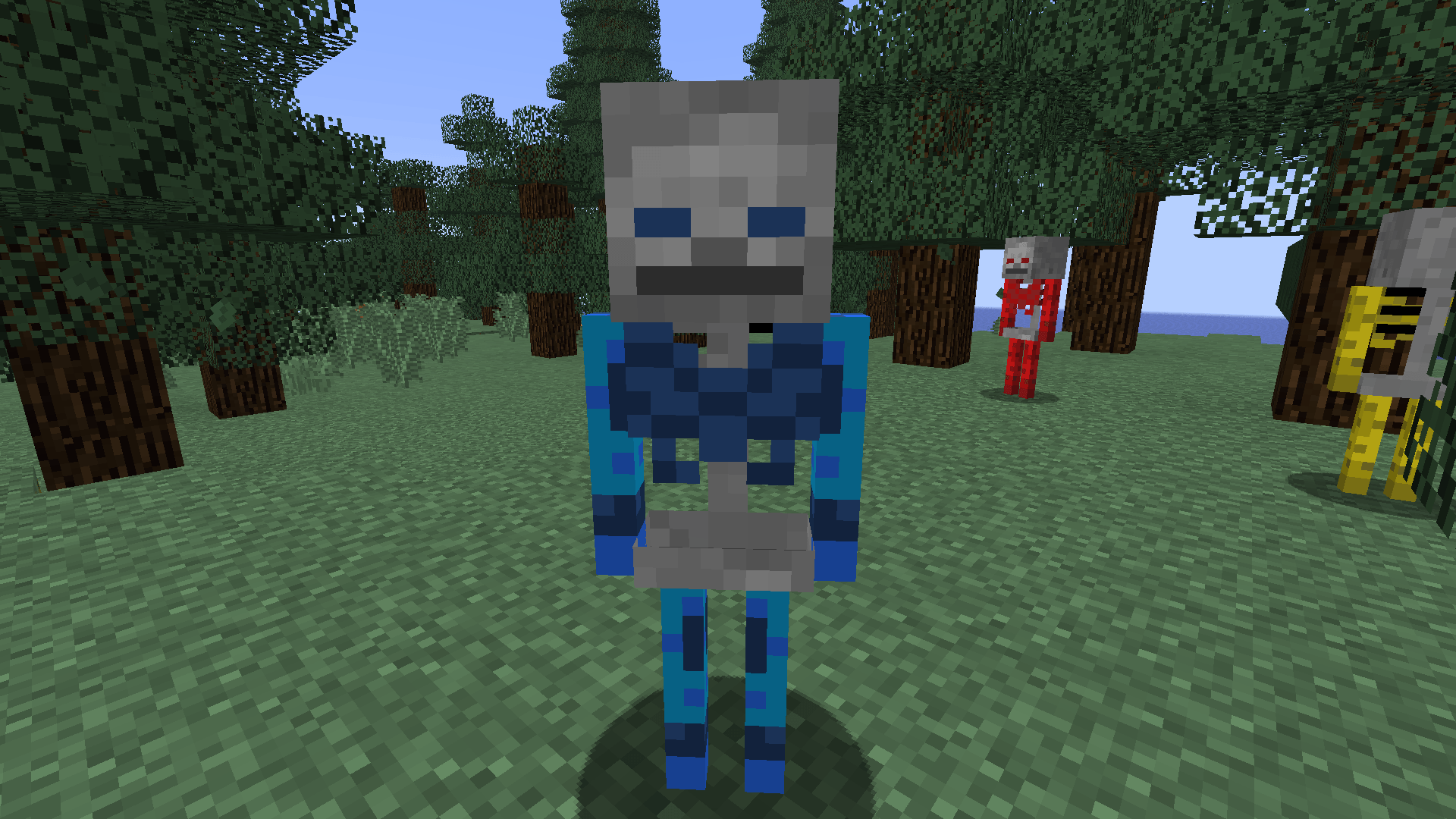 Adds a new effect called "anti-water" when attacking, which causes damage to the player in contact with water.