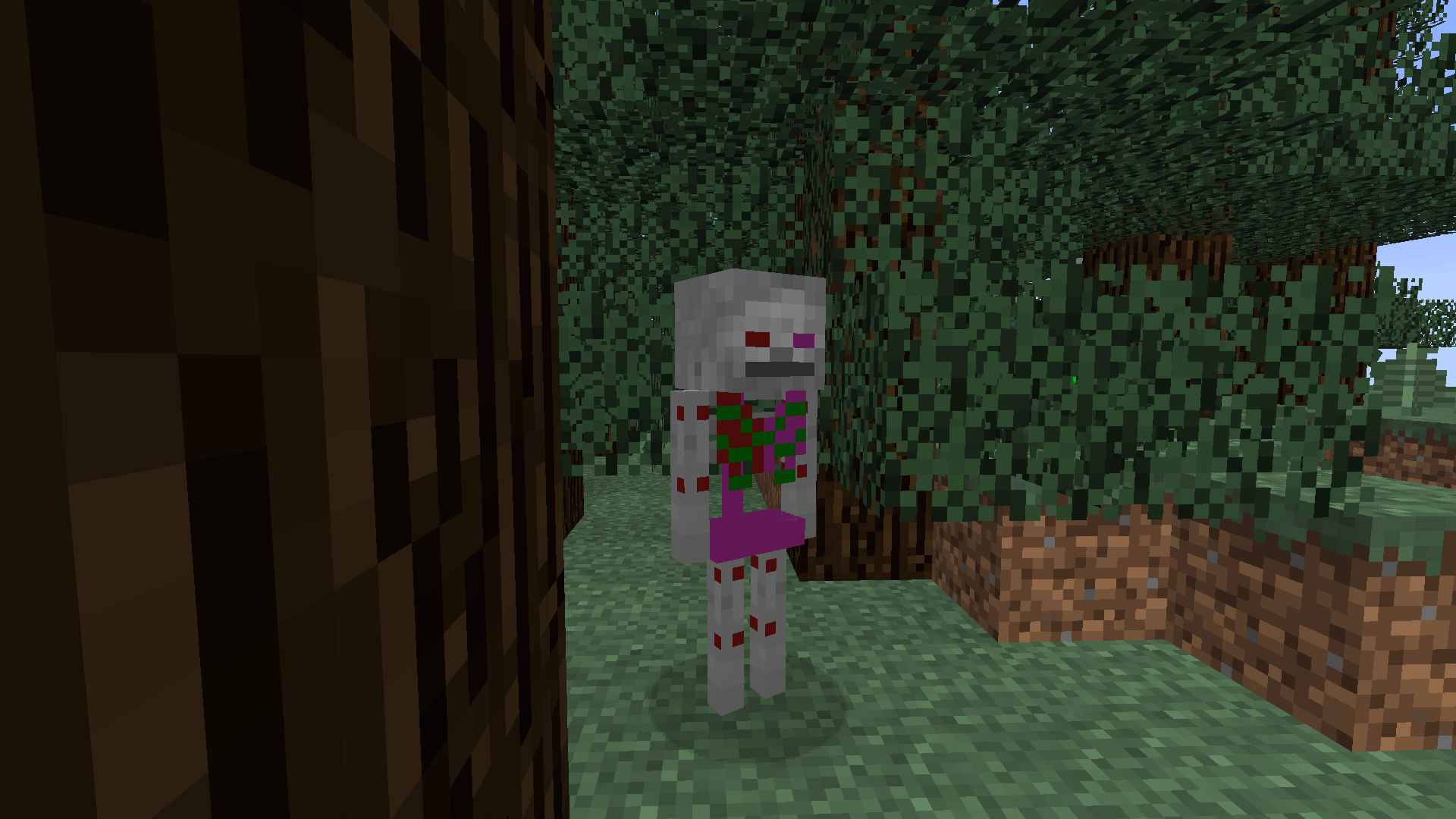 Thumbnail The Crazy Skeleton is probably the strongest; it causes all of the mentioned effects simultaneously when attacking, but cannot summon lightning. However, it also adds Wither and Blindness.