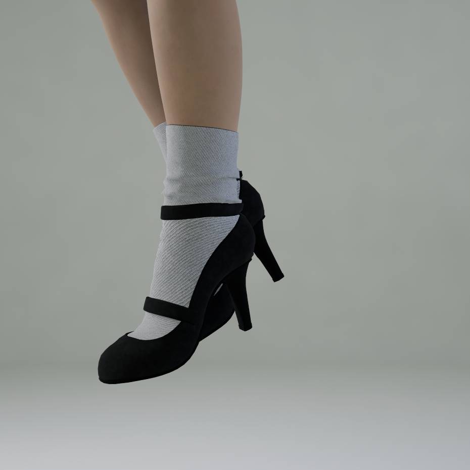  👠Mary Jane Heels & Socks Set
