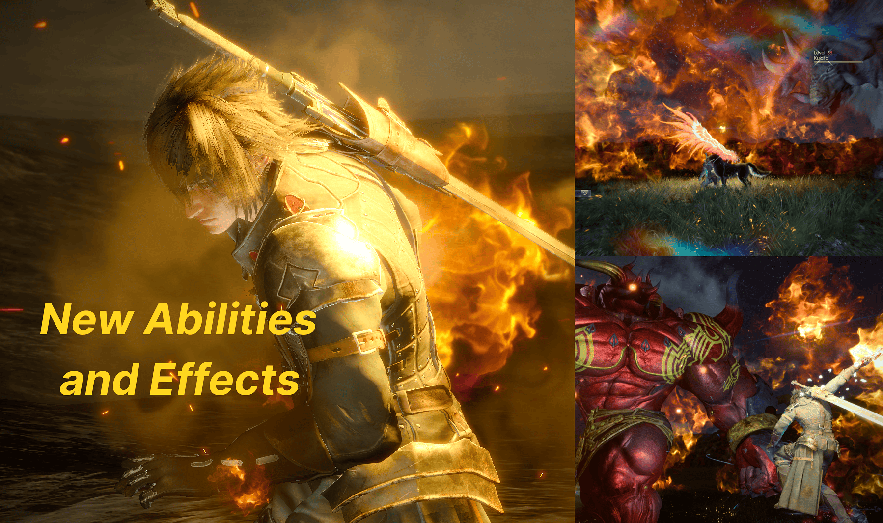 FFXV x FFXVI Crossover: Rage of the Eikons - Final Fantasy XV Mods
