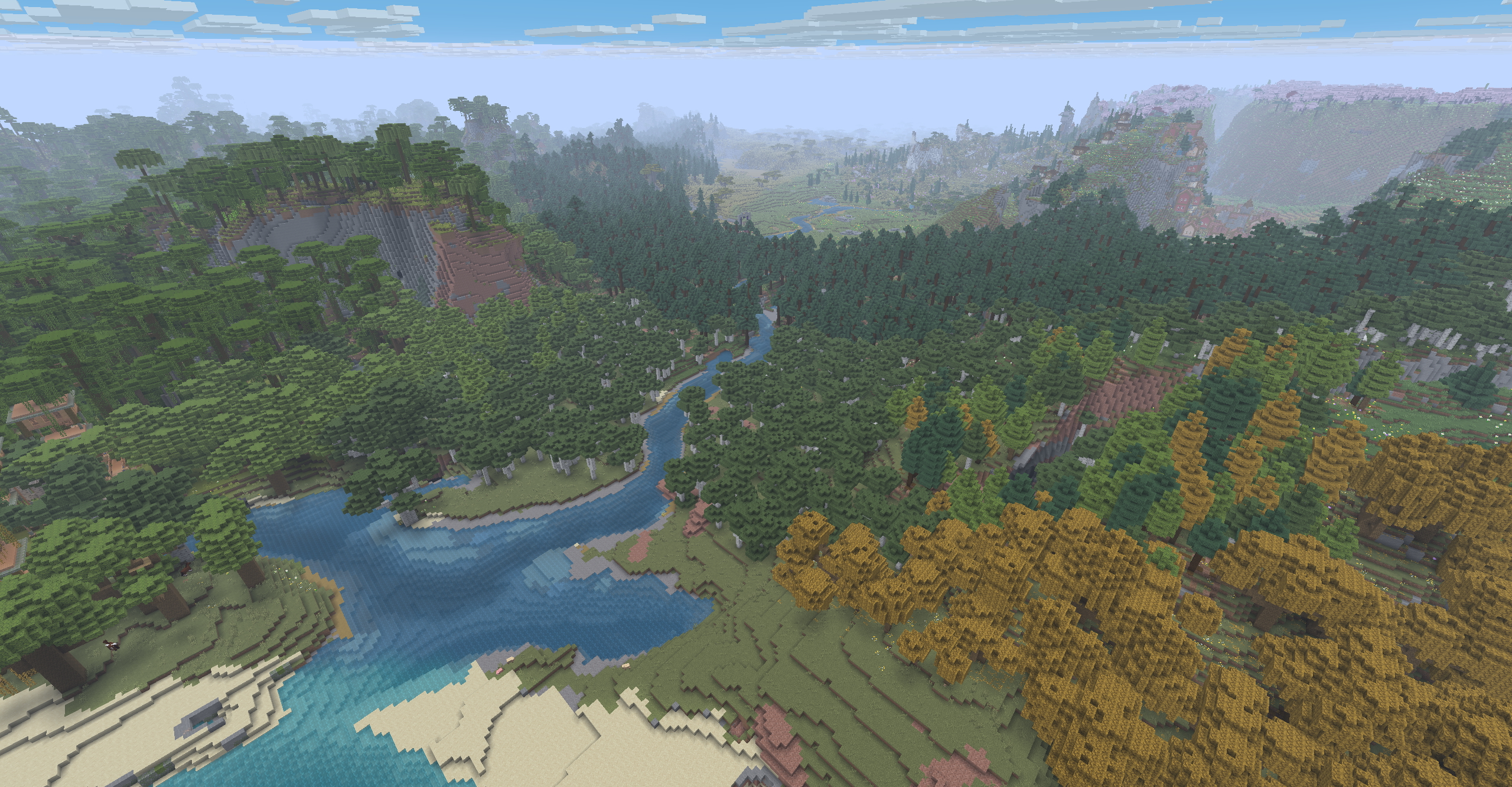 Thumbnail Mods Used: VALLEY, ChoiceTheorem's Overhauled-Village, Geophilic, Repurposed-Structures, Terrestria, Towns-&-Towers, William-Wythers' Overhauled-Overworld