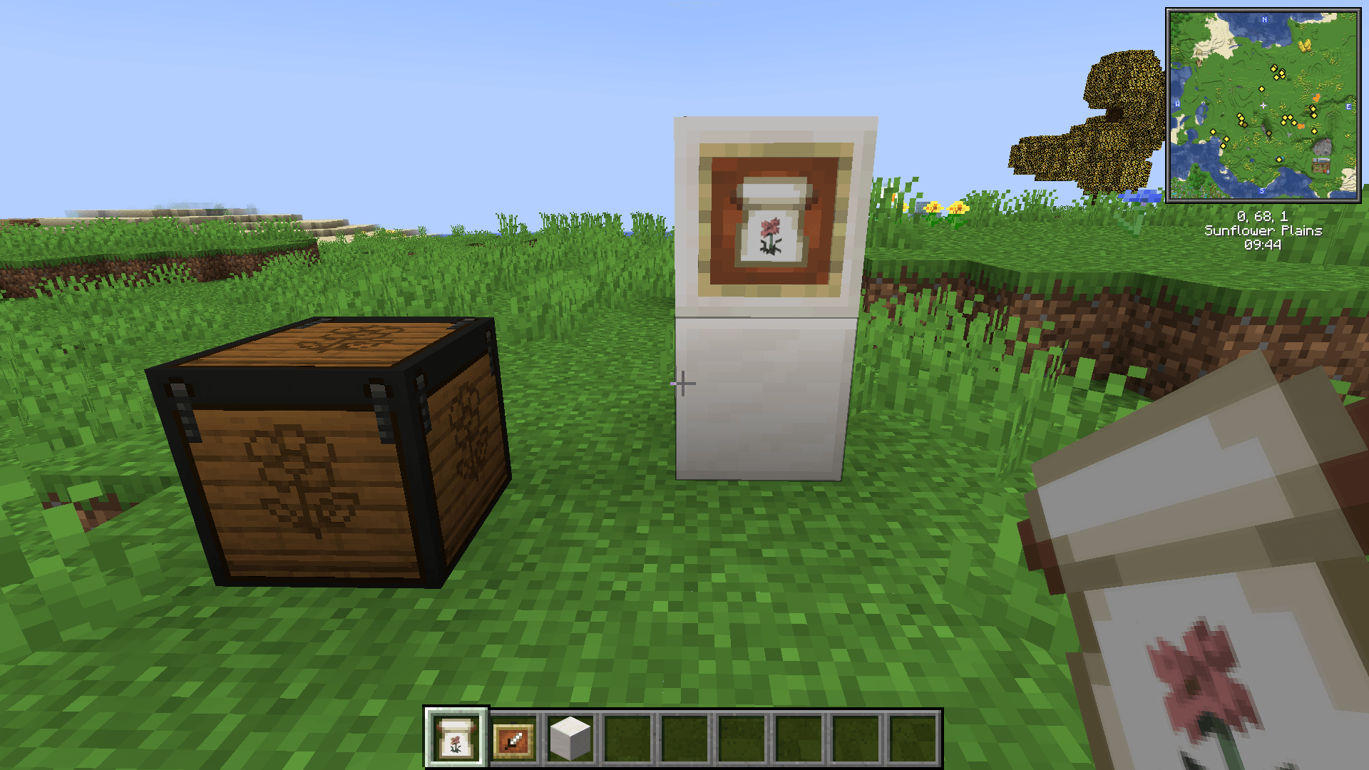 Show off your collection with pretty item frame wall hangings!