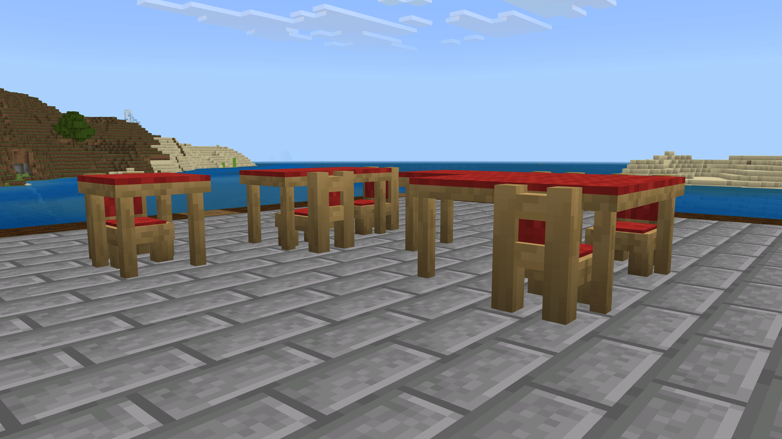 Chairs and Tables