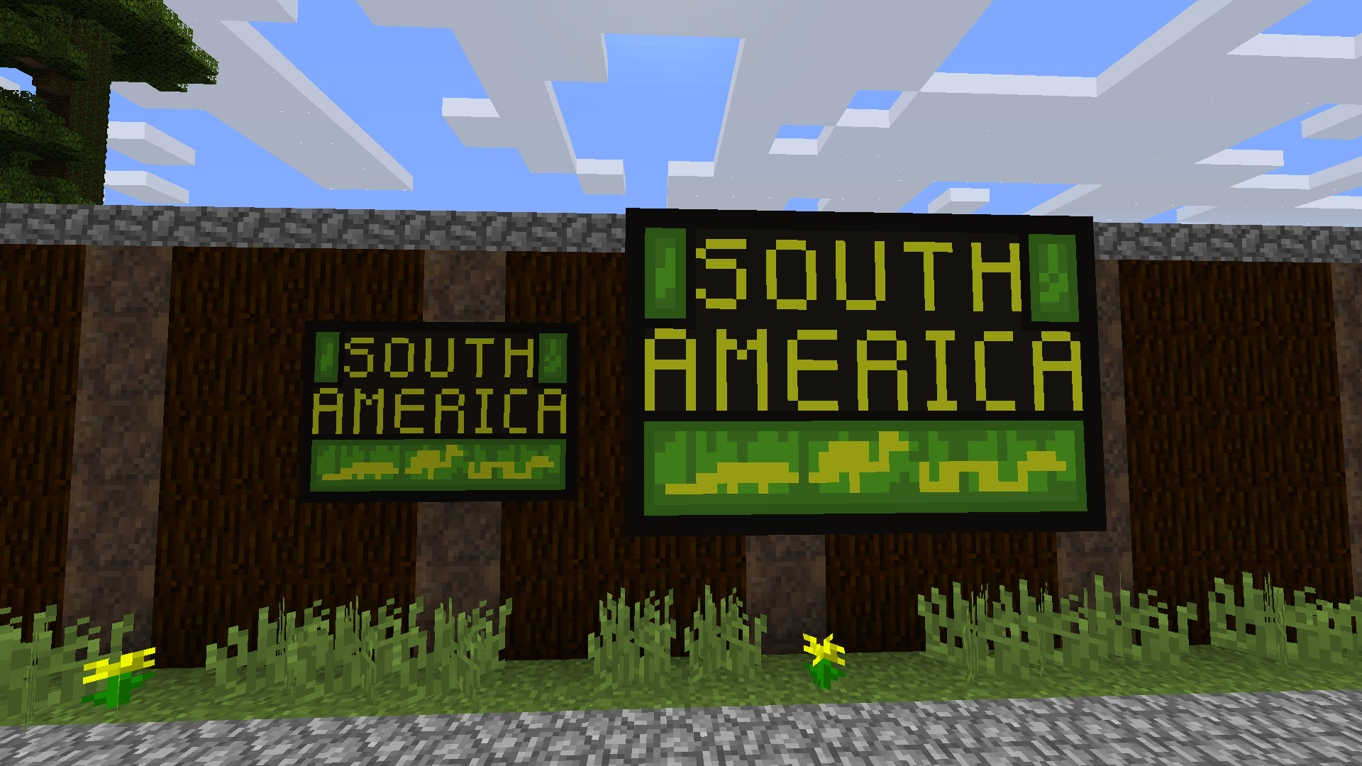 Thumbnail left is block placed, right is when placed in item frame
