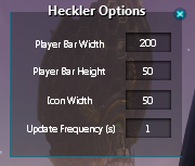 Heckler Options