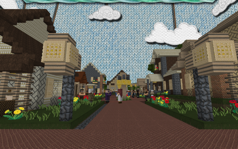 Version 4 - Village from Kab's Resource Pack Map